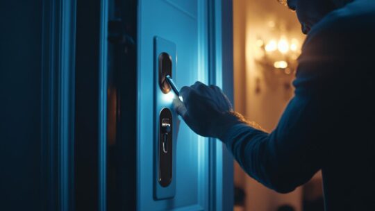 Guide d’Urgence : Comment Debloquer Efficacement une Porte Claquee sans Cle Avant l’Arrivee du Professionnel